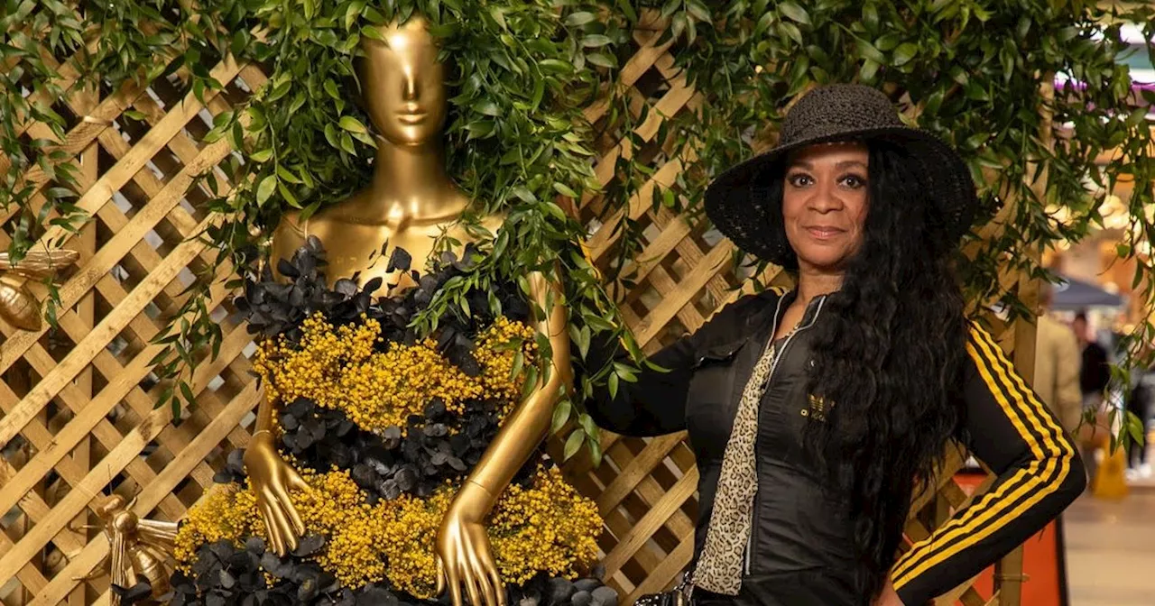 Rowetta 'in tears' after first seeing Manchester Flower Festival tribute