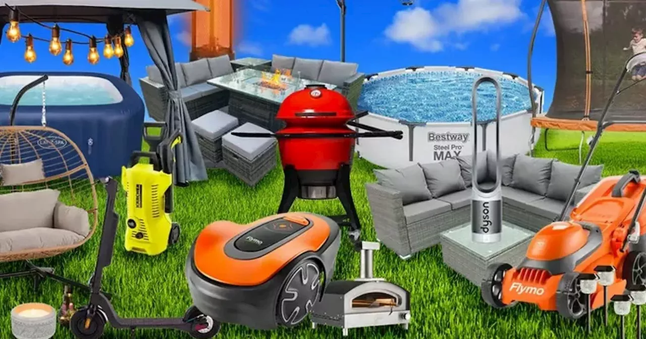 Shoppers can bag a hot tub, lawnmower and rattan furniture in £10 mystery deal