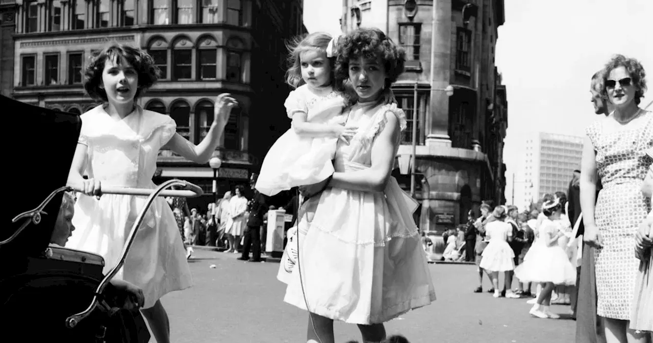 Step back in time with amazing photos of the Manchester Whit Walks in the 1960s