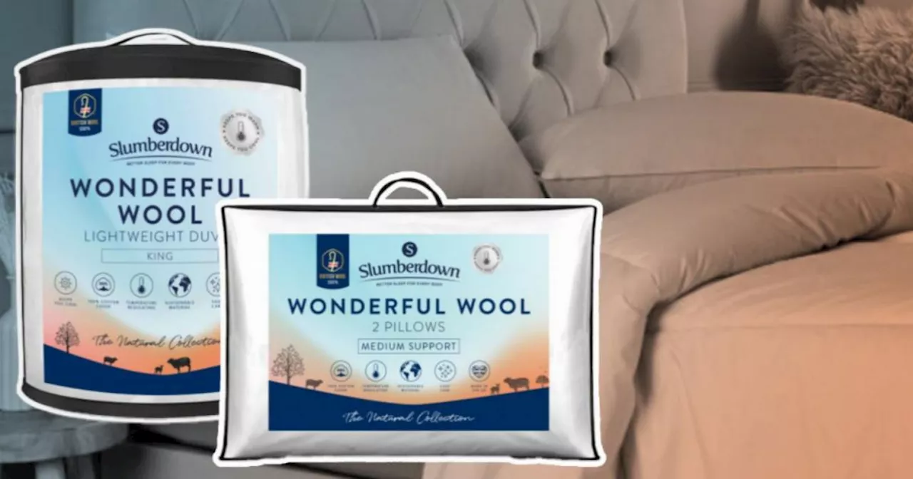 Save 30% on SleepSeeker wool duvets that make it ‘harder to leave bed'