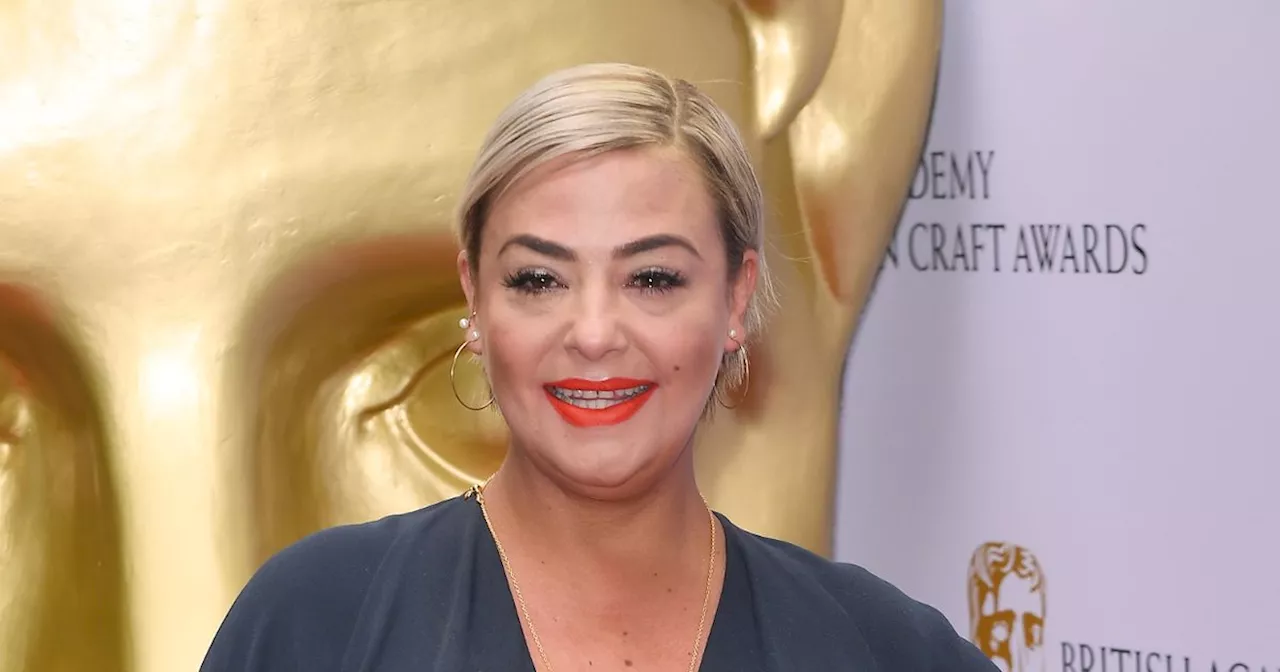 Lisa Armstrong can't stop smiling as she parties while ex Ant returns to work