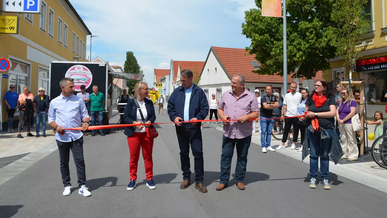 Eröffnung der Begegnungszone war als Familientag konzipiert