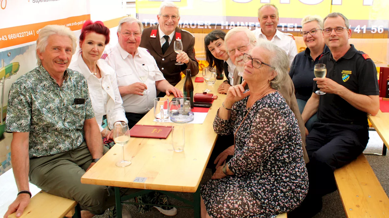 Getzersdorfer Feuerwehr-Buschenschank war gut besucht