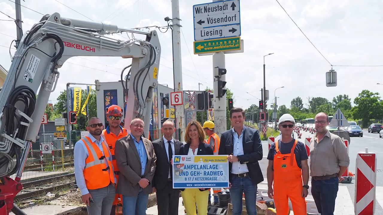 Hoffen auf das Ende der B17-Staukreuzung in Vösendorf