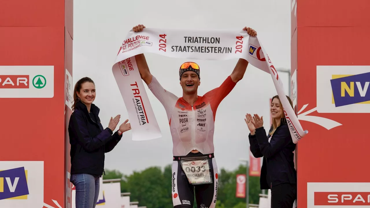 Michael Weiss ist Triathlon-Staatsmeister