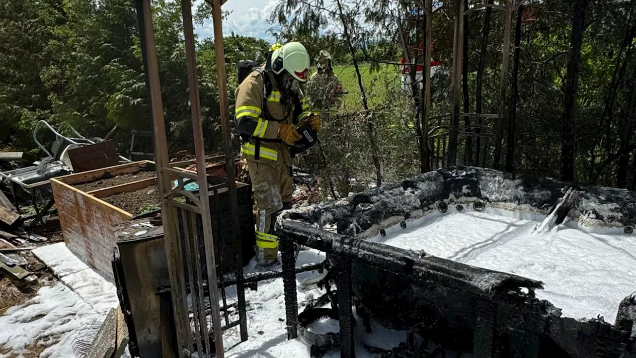 Whirlpool brannte: Sieben Feuerwehren in Blindenmarkt gefordert