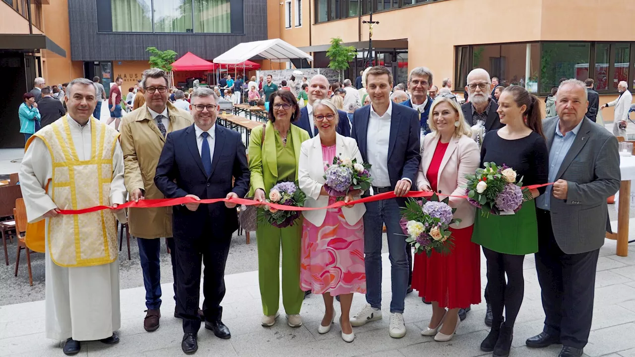 Zur Eröffnung des Gemeindezentrums feierte Zwentendorf drei Tage