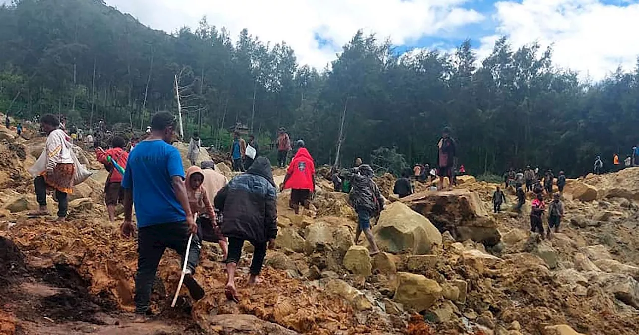 Erdrutsch in Papua-Neuguinea: 2000 Tote befürchtet