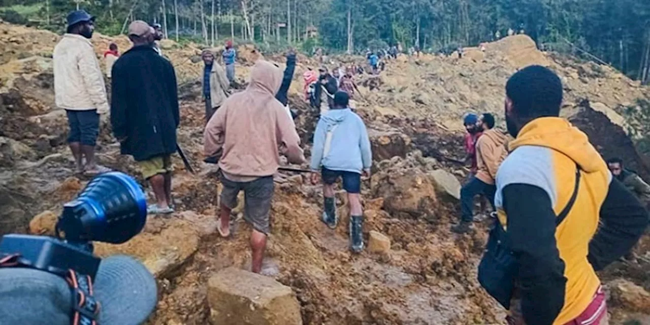 2.000 Orang Terkubur Hidup-hidup akibat Tanah Longsor di Papua Nugini