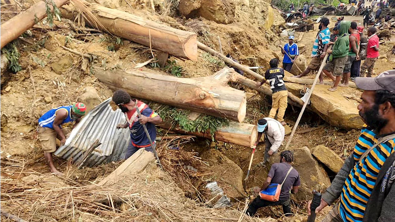 Más de 2.000 personas sepultadas en una avalancha en Papúa Nueva Guinea: 'Son movimientos repentinos'