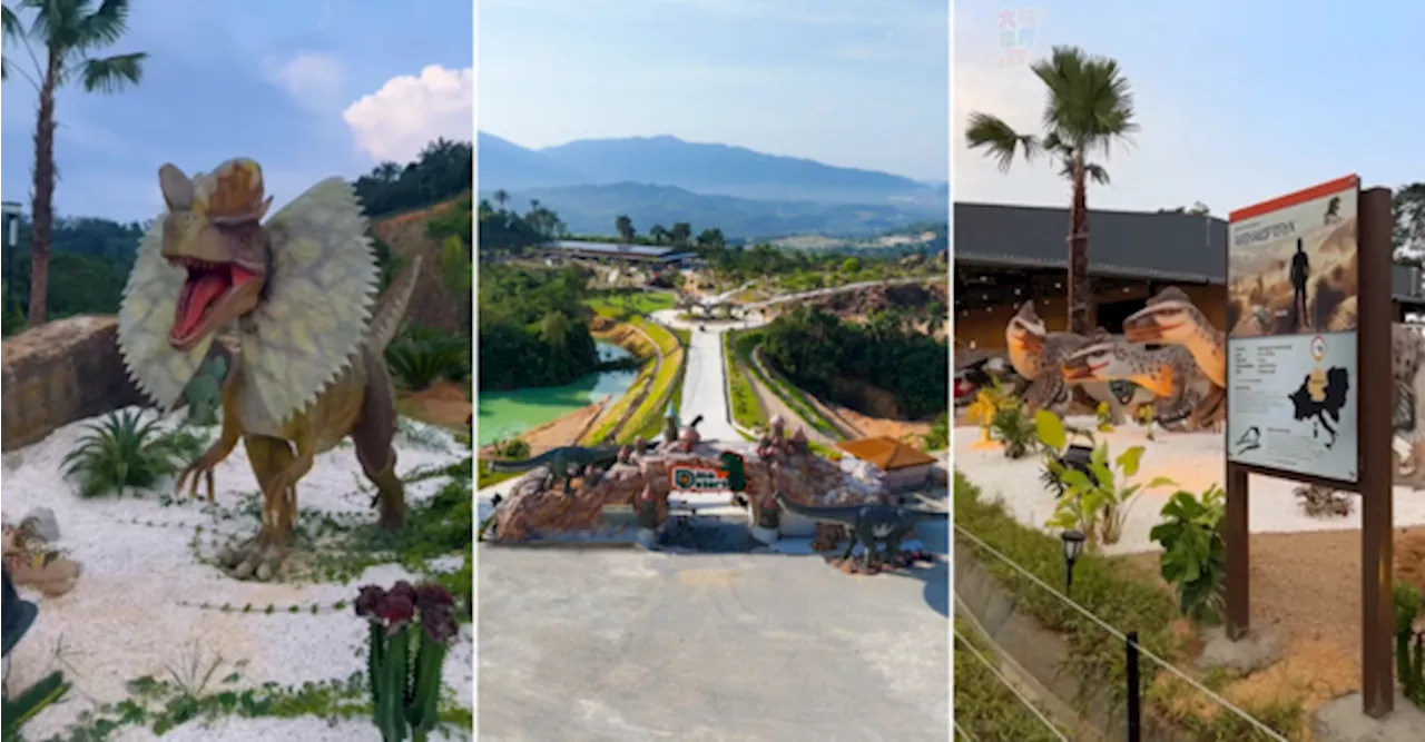 Malaysia's Largest Dinosaur Theme Park Opens In Kajang