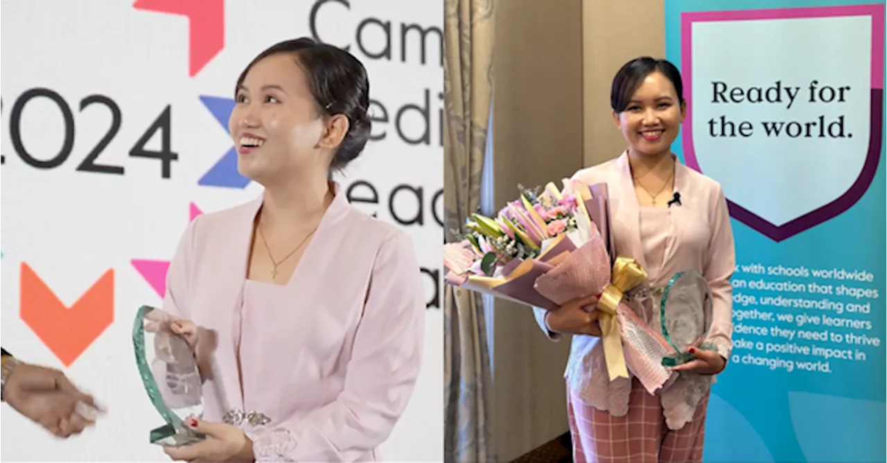 Sabah English Teacher Is Global Winner Of 2024 Cambridge Dedicated Teacher Awards