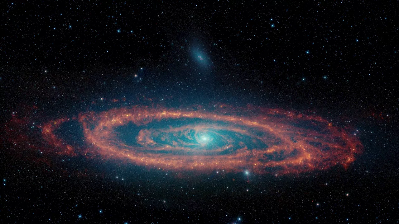 Andromeda’s Supermassive Black Hole Feeding Habits Revealed by NASA’s Spitzer