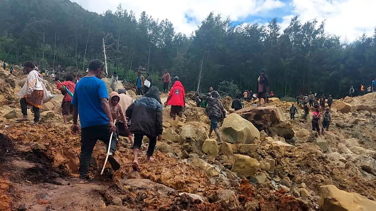 Papua-Neuguinea: 2000 Tote nach Erdrutsch befürchtet