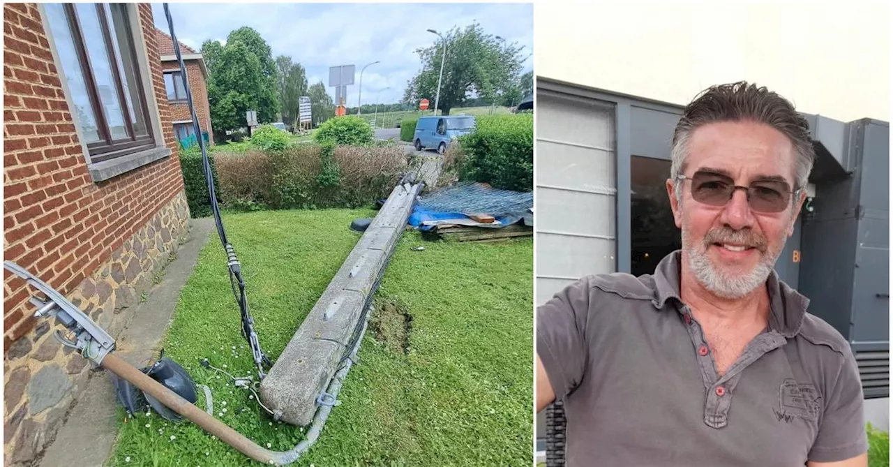 Terrible accident à Houdeng, Eric, 57 ans a perdu la vie devant son neveu et son beau-frère : « Il y a eu