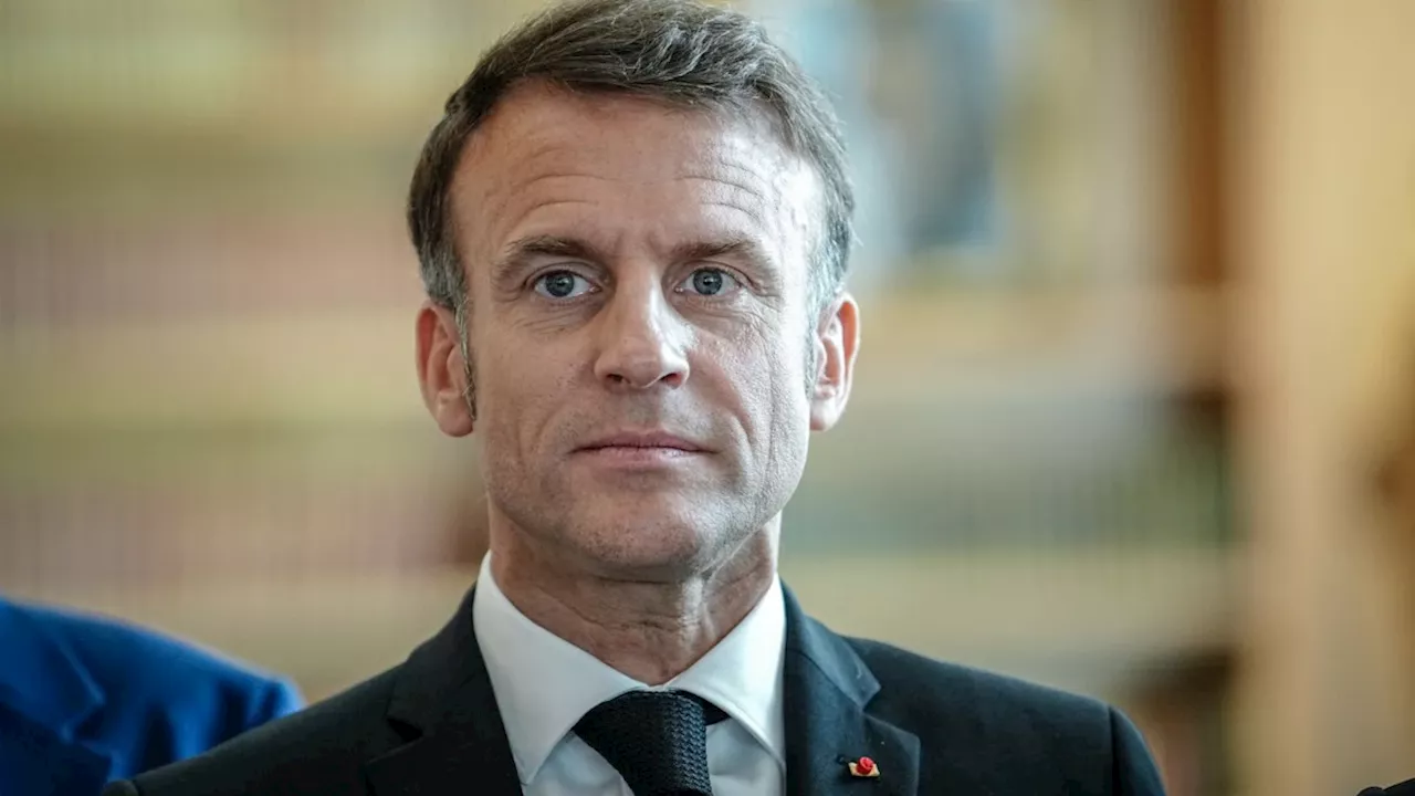 Emmanuel Macron in Dresden: Seine Rede im Livestream
