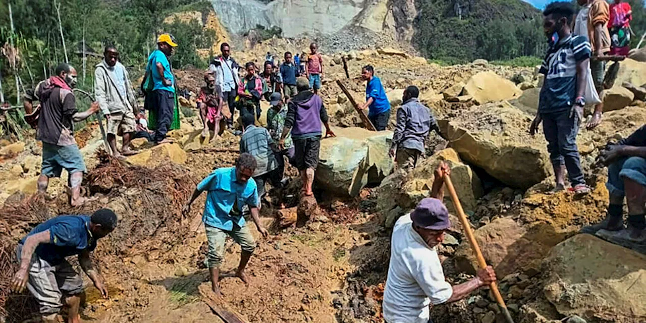 Erdrutsch in Papua-Neuguinea: Mehr als 2.000 Menschen verschüttet