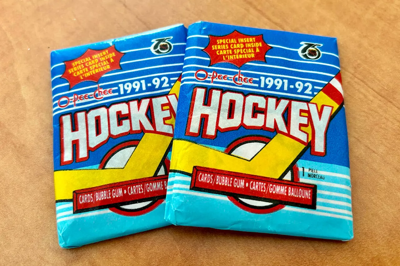 WOLF: Would you chew a piece of 32-year-old hockey card gum?