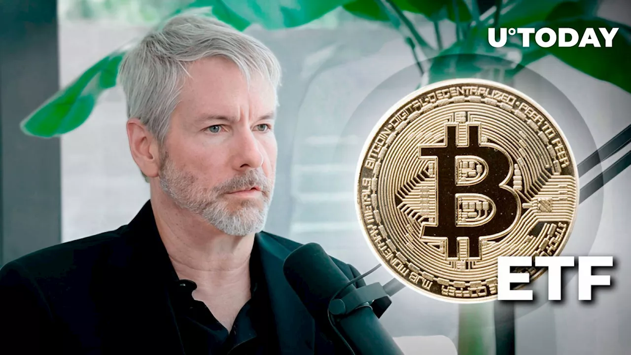 '1 Nakamoto of BTC': Michael Saylor Notes Major Bitcoin ETF Milestone