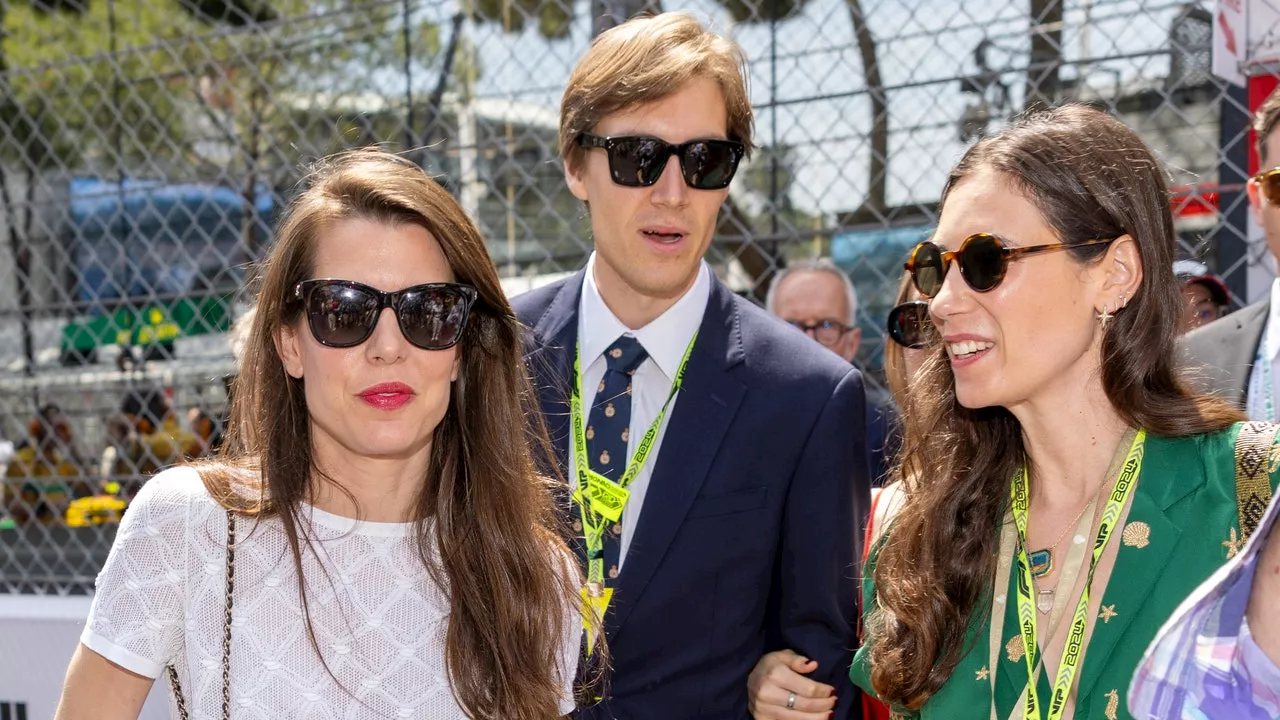 Charlotte Casiraghi, Beatrice Borromeo, Charléne y el príncipe Alberto… Cumbre de los Grimaldi en el Gran Premio de Mónaco