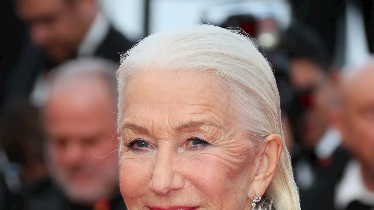 Helen Mirren präsentiert die schönste Variante, einen Bob mit grauen Haaren zu tragen