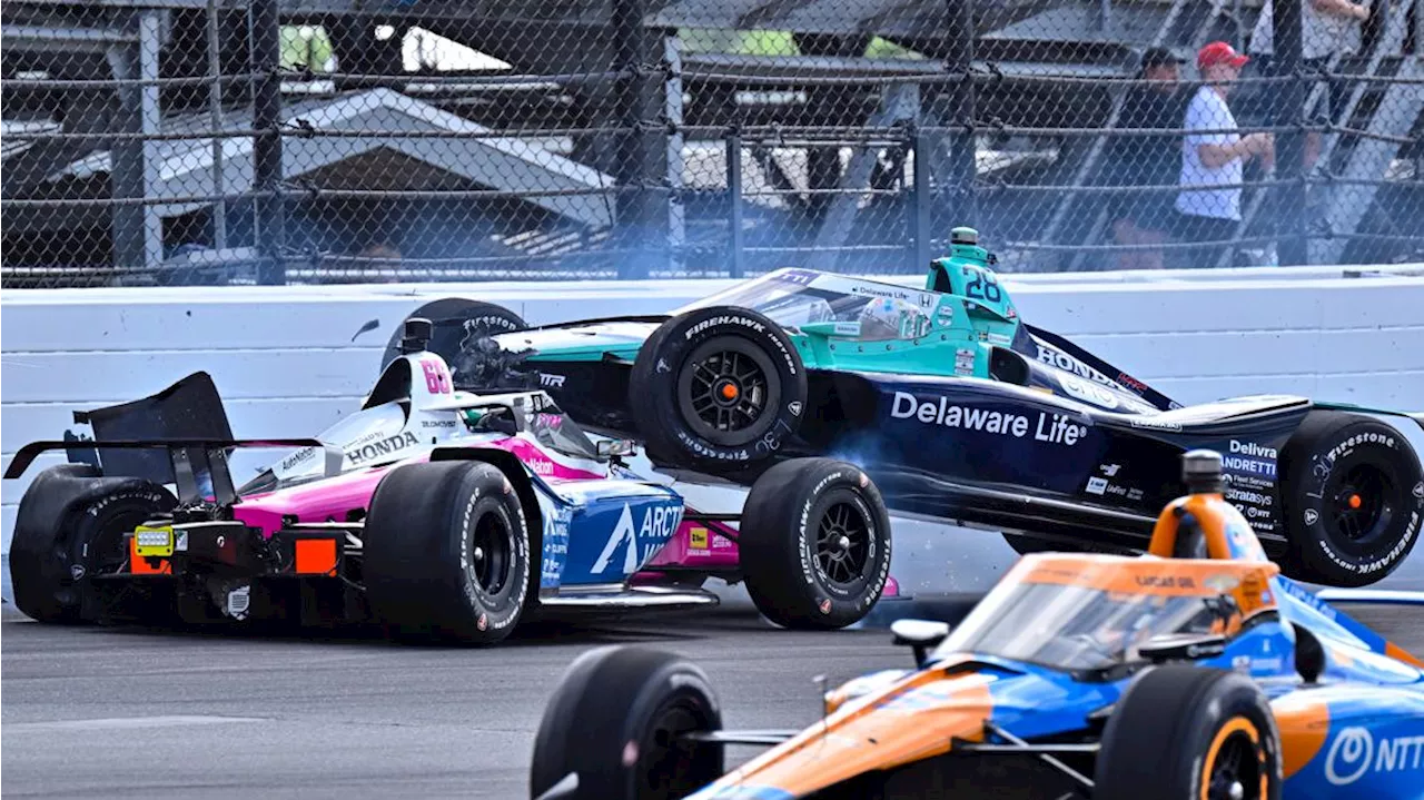 Wild day full of crashes and other problems at 2024 Indy 500