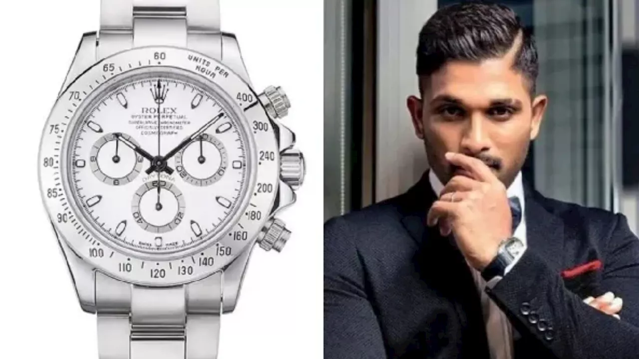 Allu Arjun: ಅಲ್ಲು ಅರ್ಜುನ್ ಧರಿಸಿದ ಈ ವಾಚ್ ಬೆಲೆ ಗೊತ್ತಾದ್ರೆ ಶಾಕ್‌ ಆಗ್ತೀರಾ!!