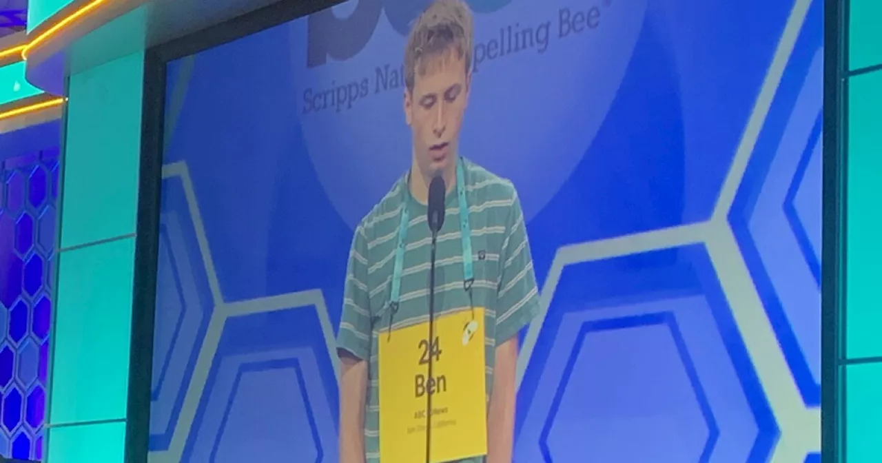 Poway eighth grader Ben Evans advances to third round in Scripps National Spelling Bee