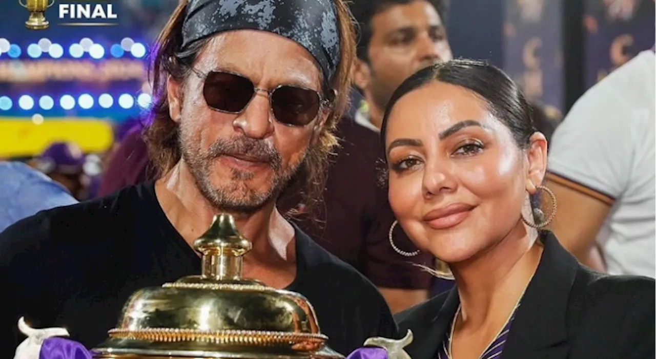 Internet shines with Shah Rukh and Gauri Khan’s love-filled moments at cricket ground