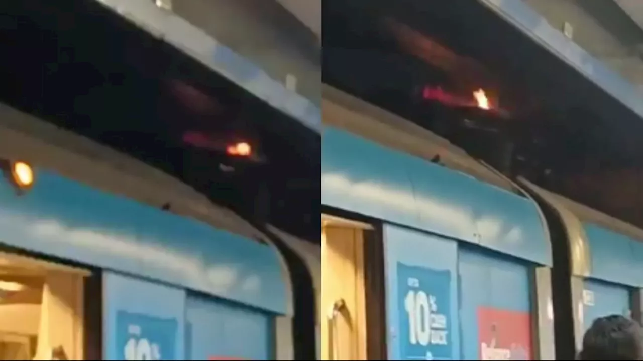 Delhi Metro Fire: राजीव चौक मेट्रो स्टेशन में आग लगने से मची अफरा-तफरी, देखें VIDEO