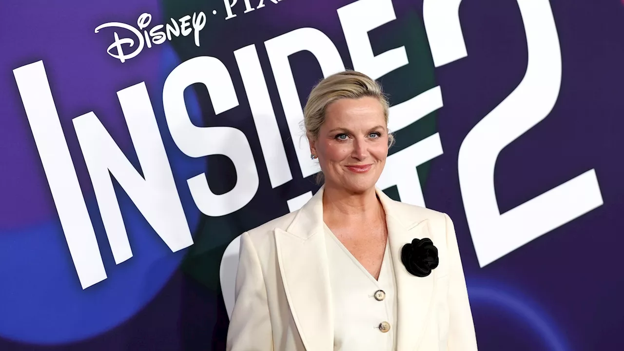 Amy Poehler turns heads in suited look for 'Inside Out 2' premiere