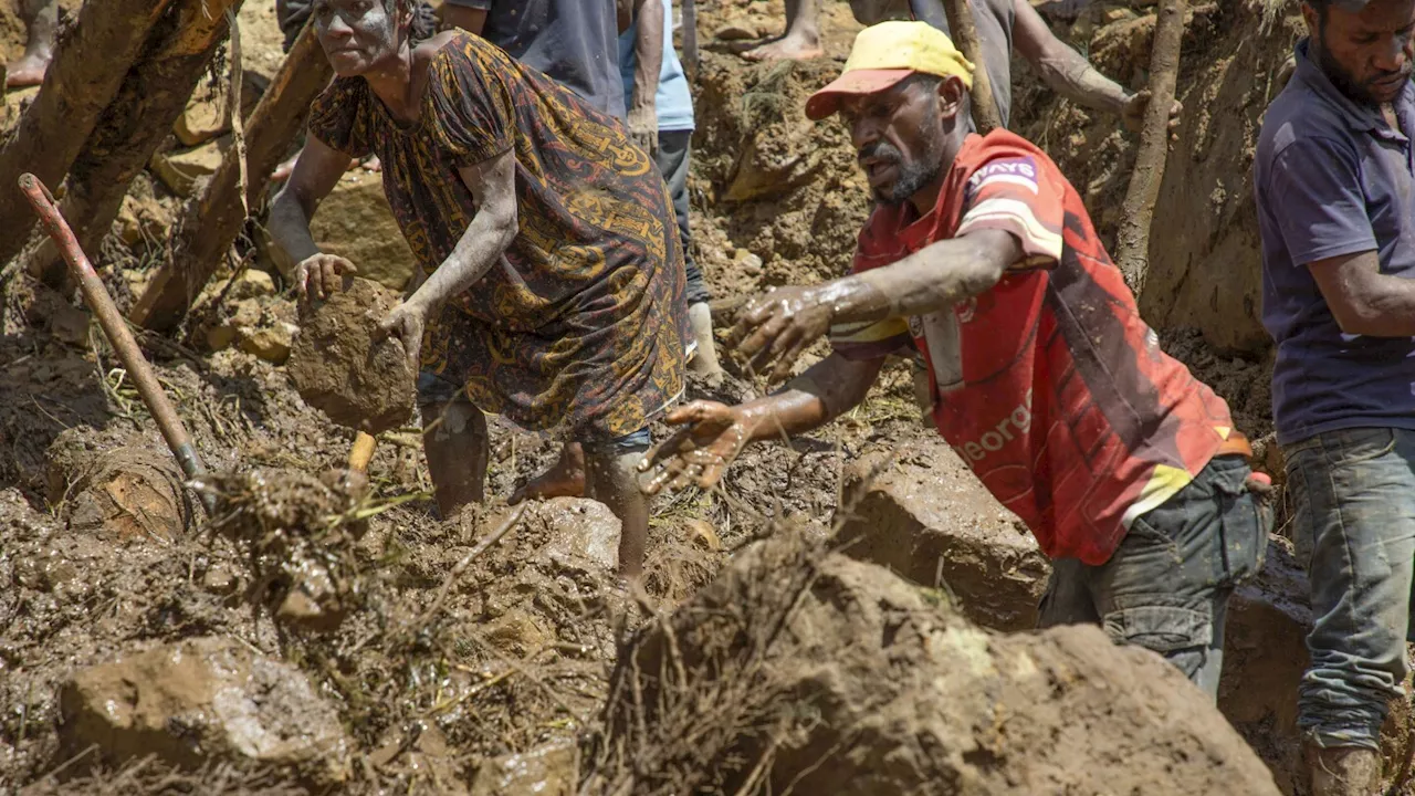 Fears rise a second landslide and disease outbreak loom at site of Papua New Guinea disaster