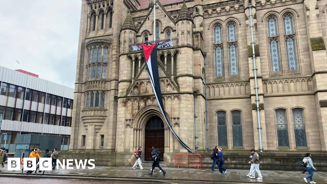 Students barricade University of Manchester exam building