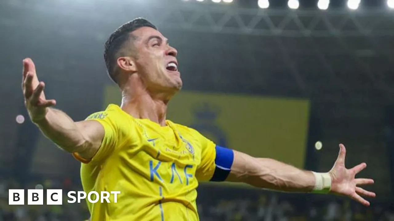 Cristiano Ronaldo: Al-Nassr forward sets new Saudi Pro League scoring record