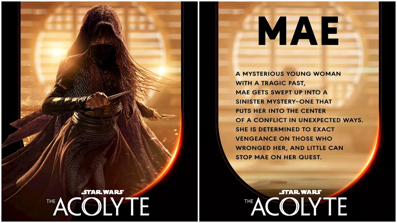 The Acolyte Character Profile Posters Spotlight Series' Major Players