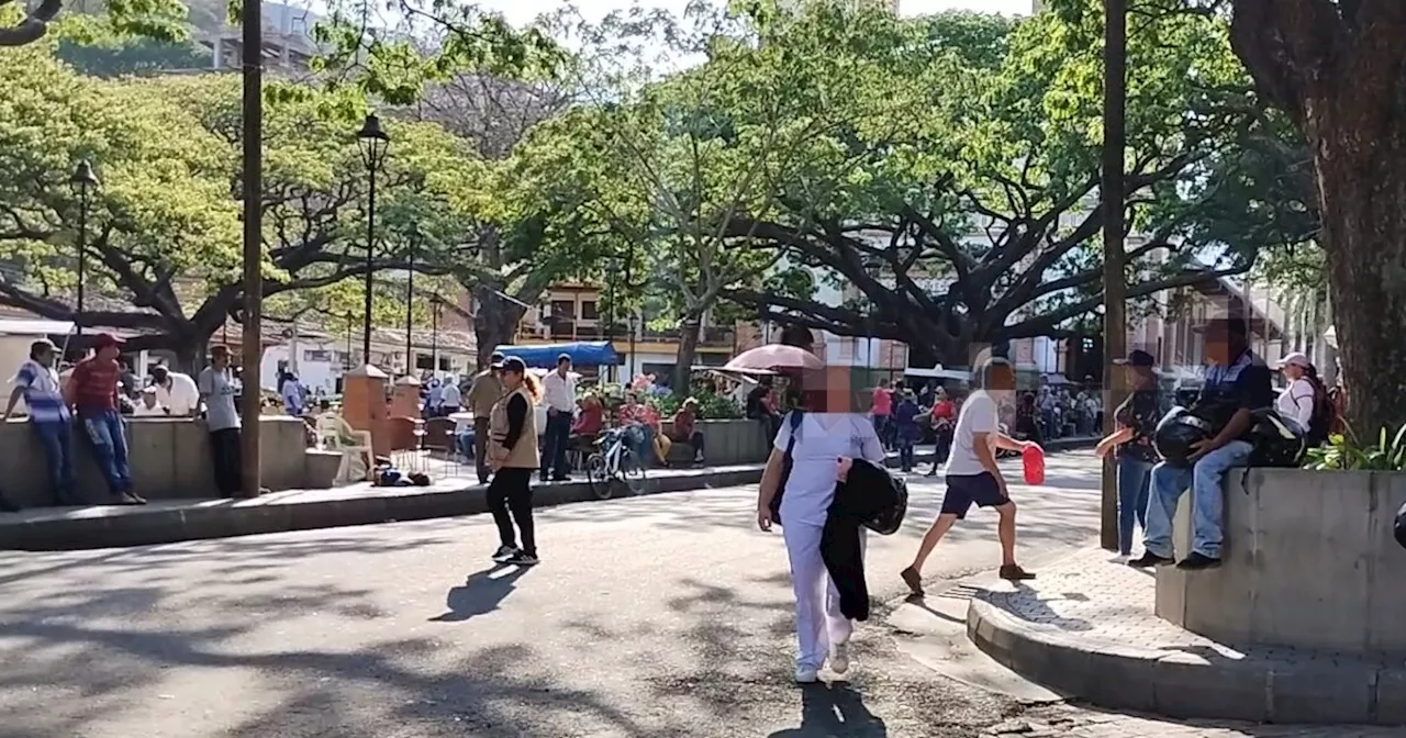 El único parque dividido en dos de Antioquia está en Ciudad Bolívar: esta es la historia