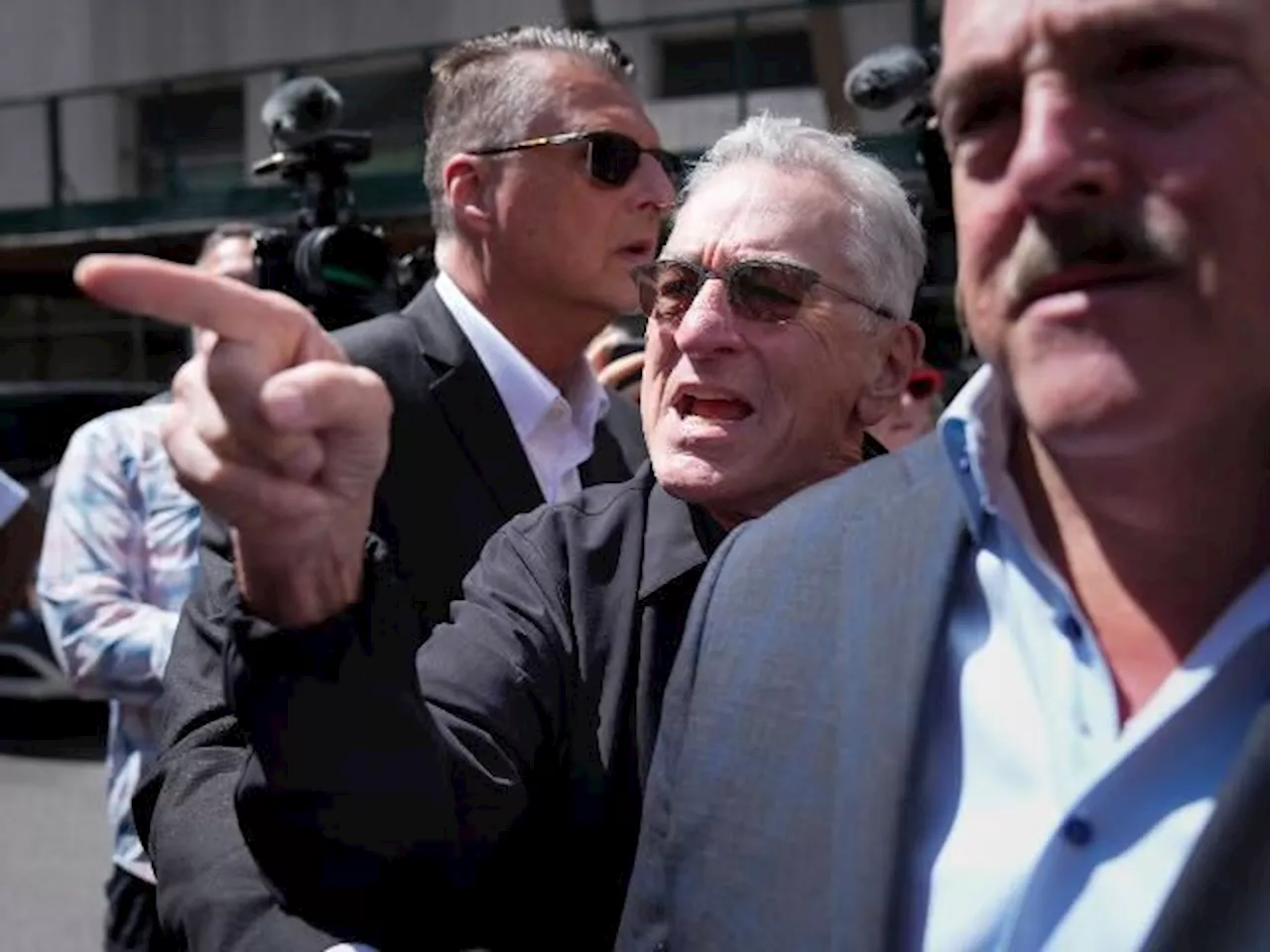 Biden Campaign Unleashes Trump Derangement Syndrome Patient Robert DeNiro Outside New York Courthouse