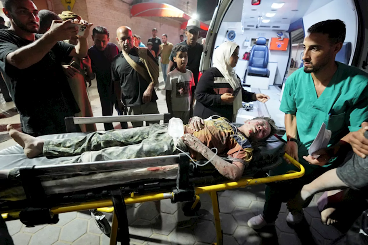 Palestinian medics say Israeli airstrikes kill 35 in Gaza’s Rafah as displaced people are bombed