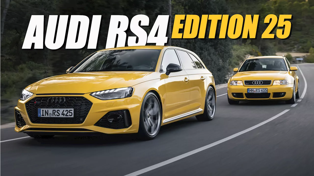 Audi RS4 Avant Edition 25 Years Says Goodbye With Power And Chassis Upgrades