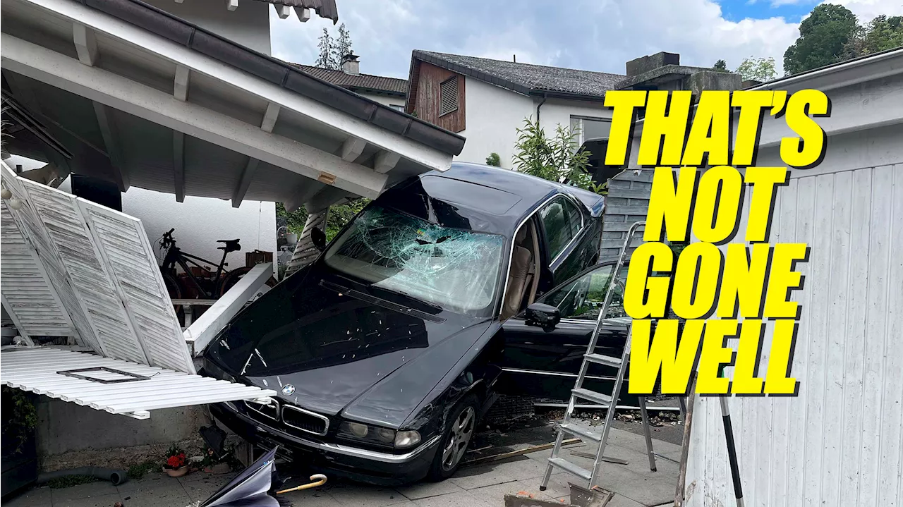 Swiss Man Crashes BMW 7 Into Neighbor’s House After Pedal Mix-Up