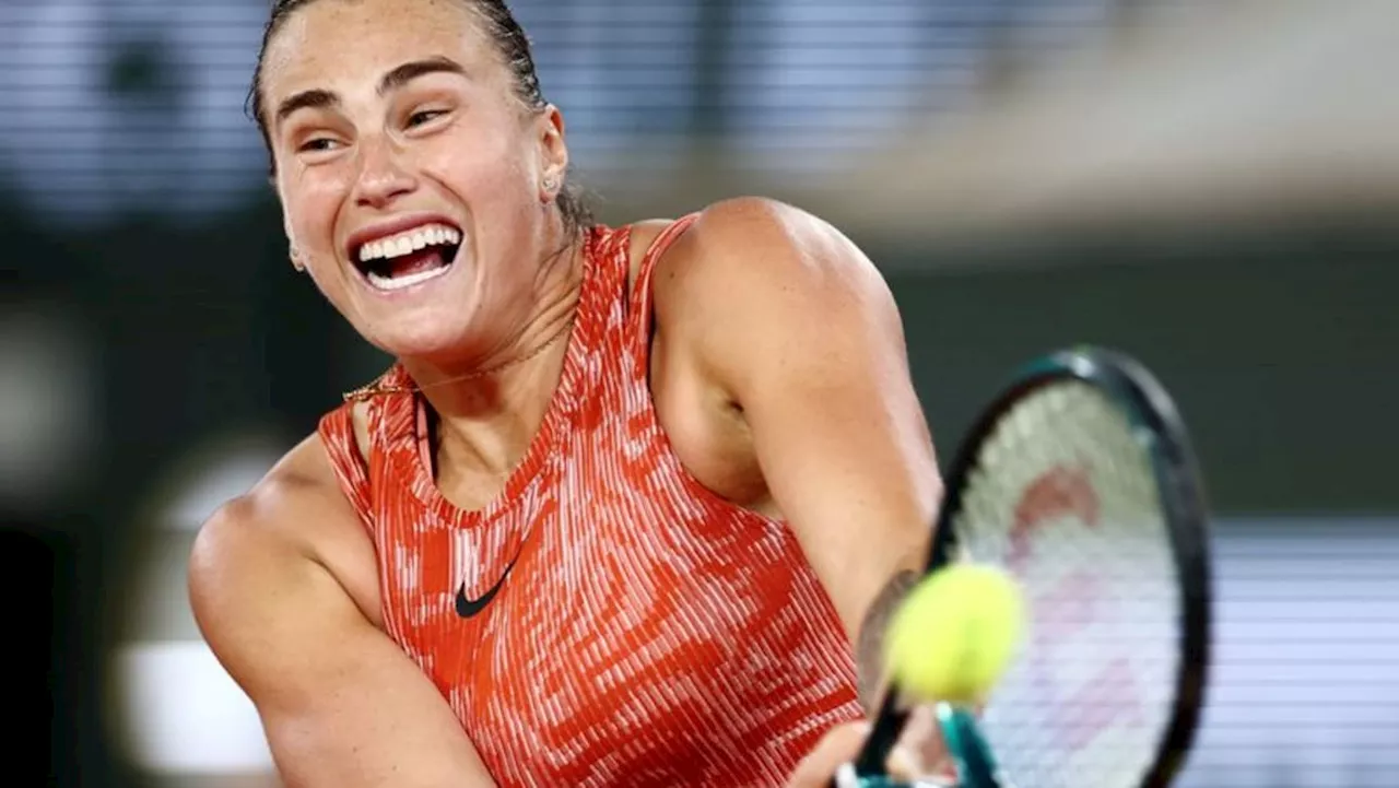 Sabalenka mows down teenager Andreeva in French Open first round