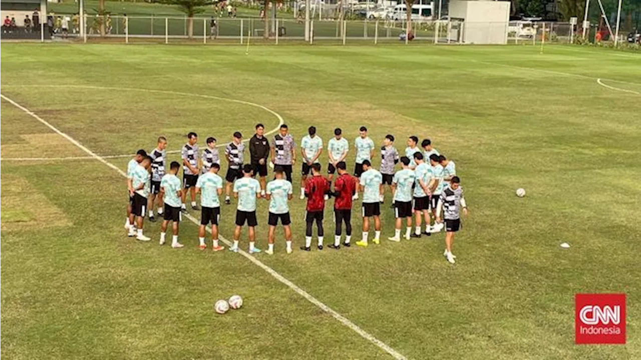 Latihan Perdana Timnas Indonesia: 18 Pemain Hadir, 4 Belum Gabung