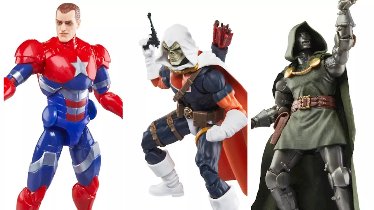 Marvel Legends The Cabal Pack Includes Iron Patriot, Taskmaster, and Doctor Doom Figures