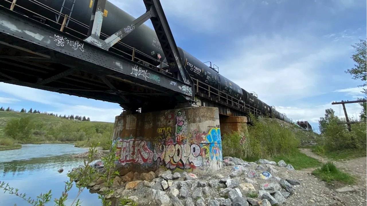 Teenager in critical condition after being hit by train in N.W. Calgary