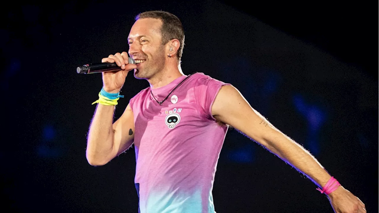 Chris Martin gave a Coldplay fan a lift to a music festival they were playing at