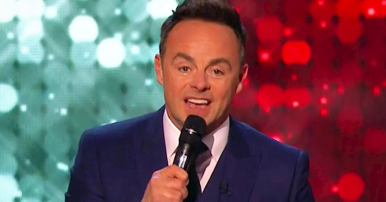 Ant McPartlin savagely calls out BGT judge live on air for not buying baby gift