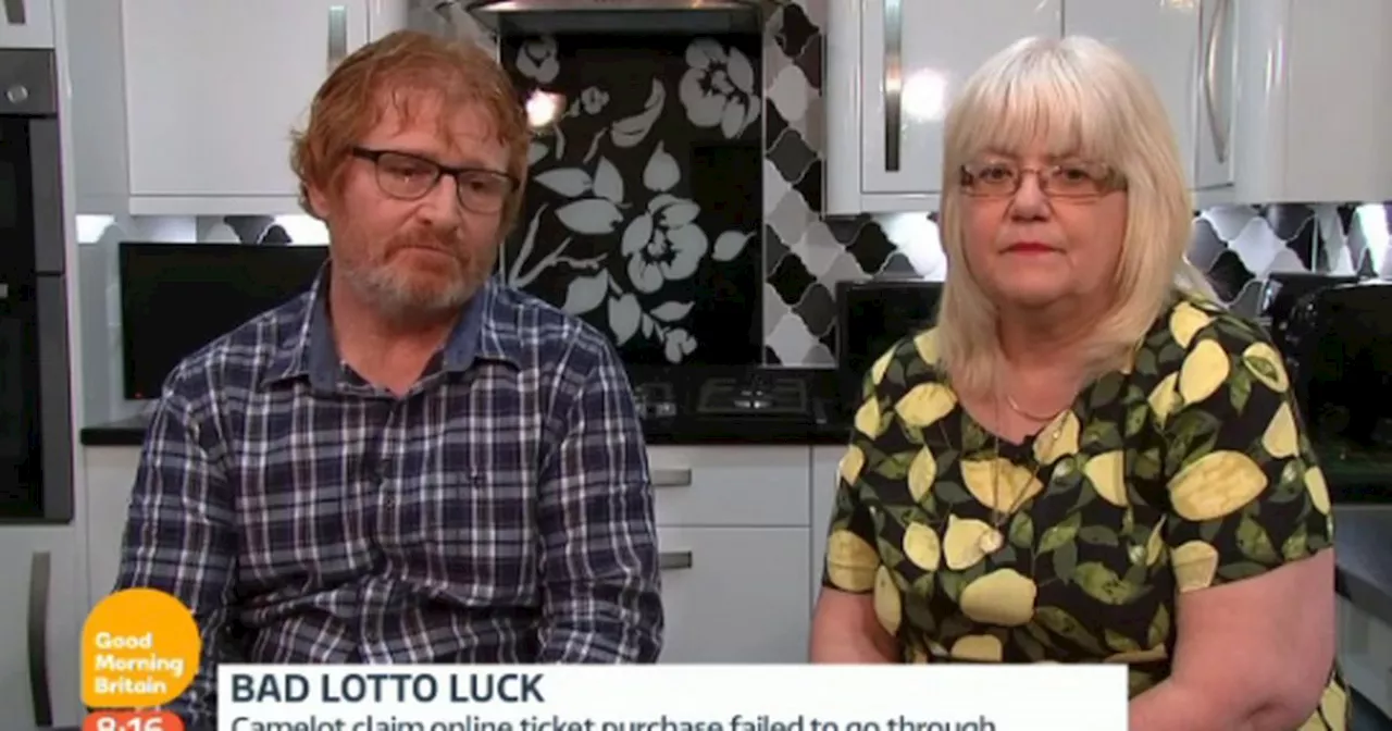 Couple who won £35million on lottery got nothing 'because of bank balance'