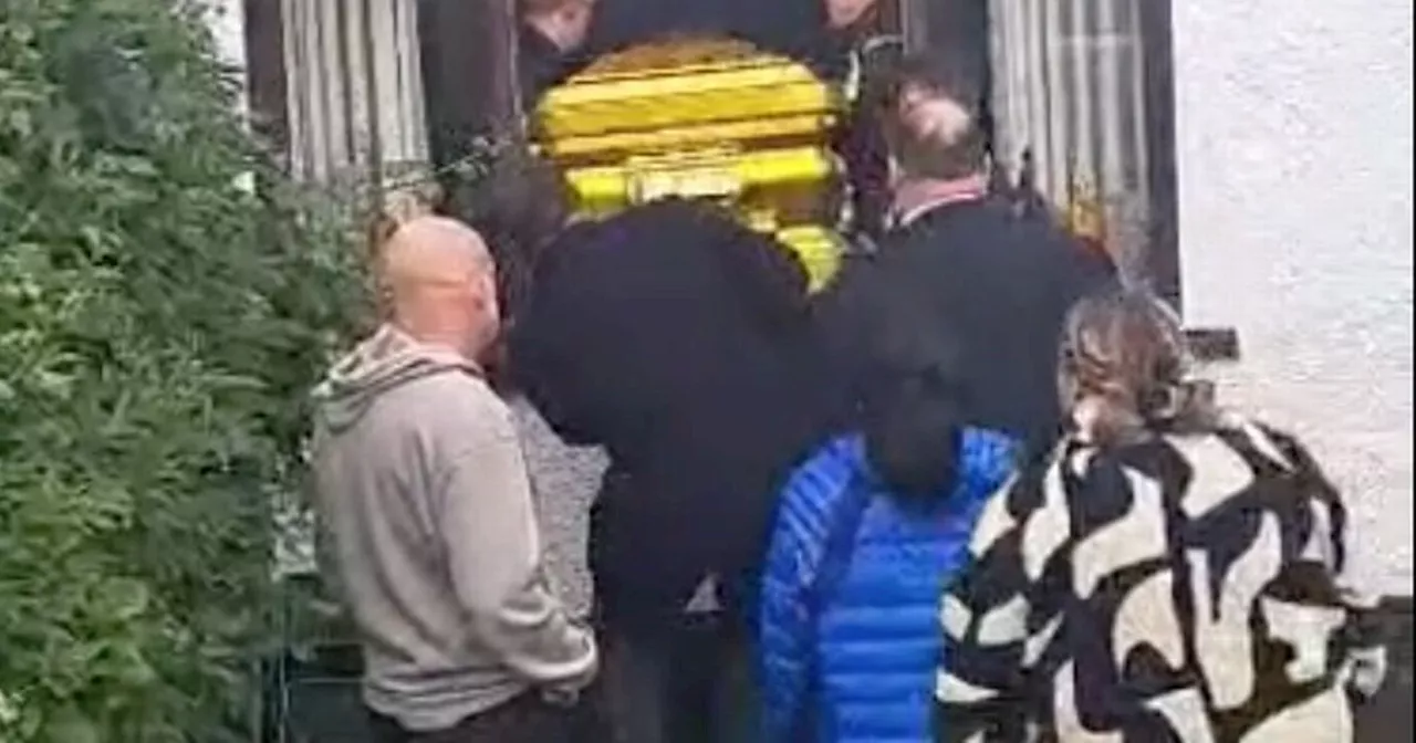 Gold coffin send-off for top Irish gangster known as 'Pablo' killed in car crash