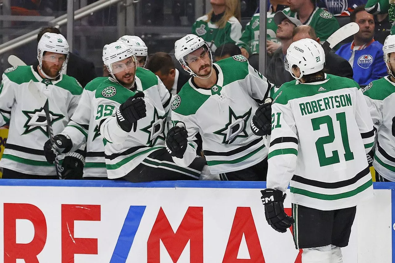 Stanley Cup Playoffs Day 38: Robertson hat trick leads Stars rally to 5-3 win in Game 3