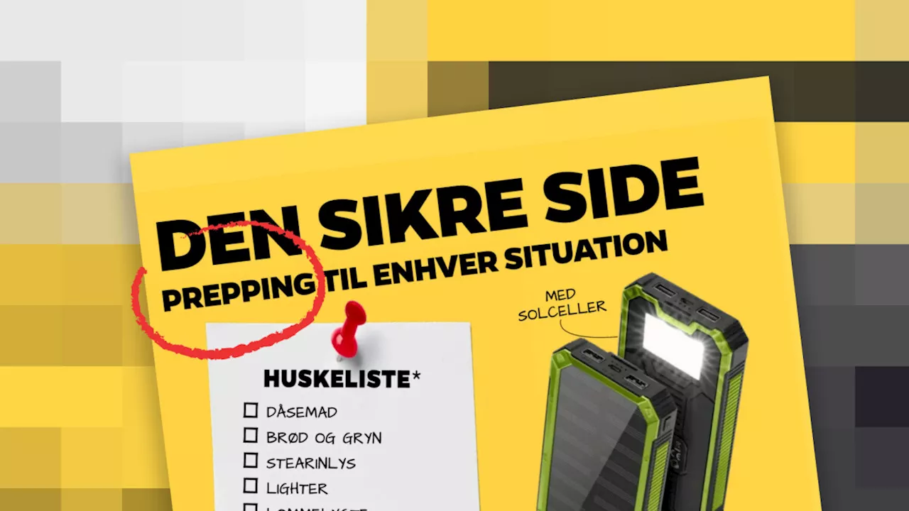 Netto er med på 'prepper-bølgen' - men ekspert undrer sig over to varer